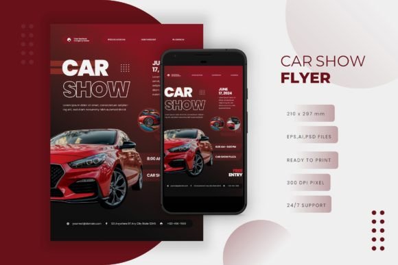 Download Car Show - Flyer - Flyer Collection
