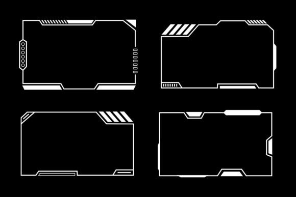 Download Streaming Overlay Borders Frame Scifi - Overlay Collection