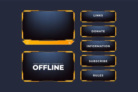 Download Broadcast Overlay Screen Interface - Overlay Collection
