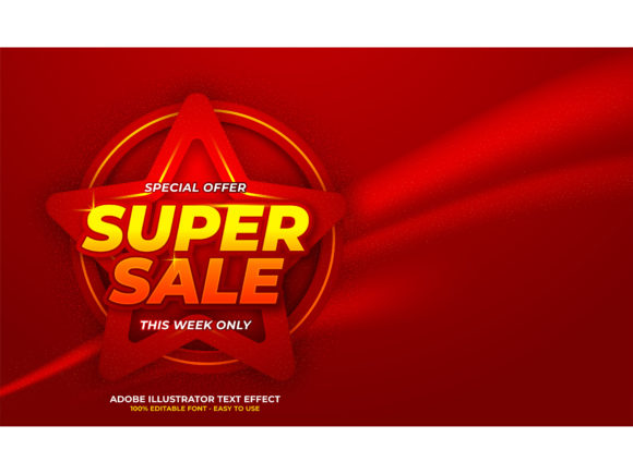 Download Super Sale Editable Text Effect - Editable text Collection