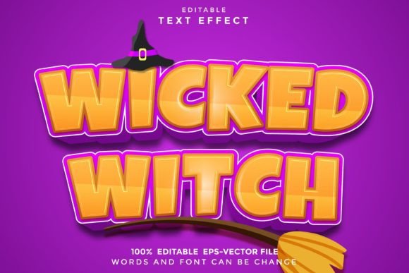 Download Wicked Witch Editable Text Effect - Editable text Collection