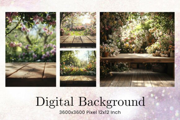 Download Floral Wedding Studio Backdrop Overlays - Overlay Collection