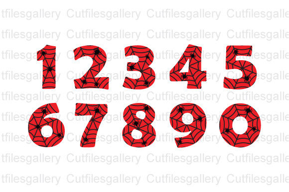 Download Spiderman Web Number 0-9 SVG, Spider Web - Number Collection